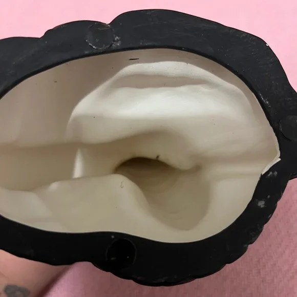 Vintage 1998 DHM King Cobra Snake Figurine Statue Black Coiled 90s Collectible - Picture 5 of 5